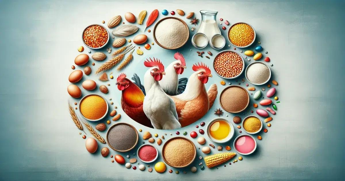 Quais São os Ingredientes Mais Utilizados em Rações para Frangos e Galinhas Poedeiras?