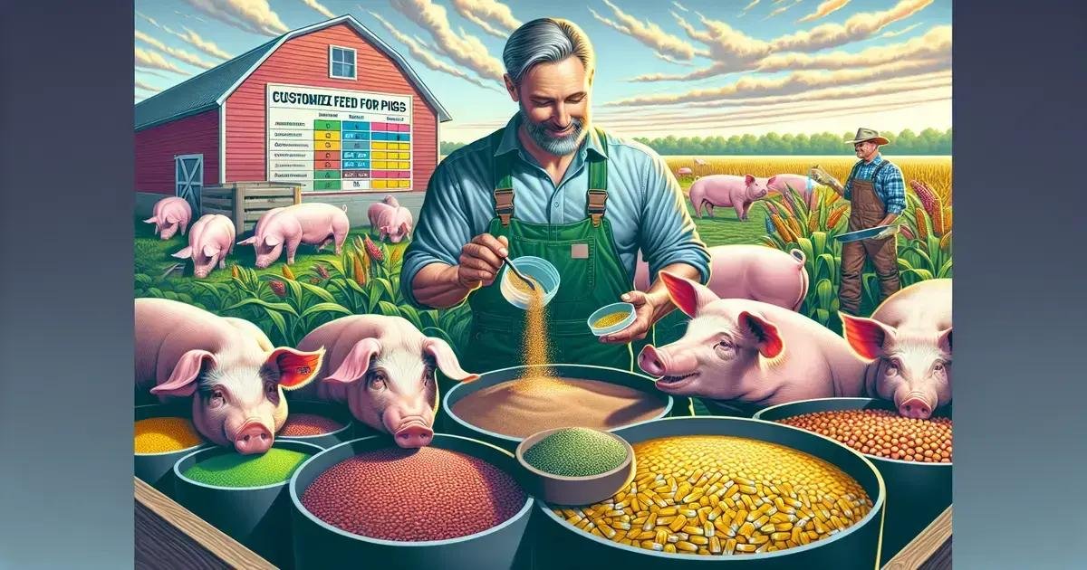 Rações Personalizadas para Suínos: Como Criar uma Formulação Equilibrada