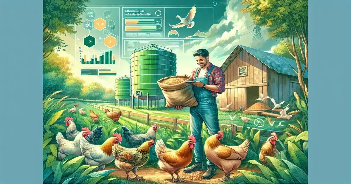 Tendências e Inovações na Formulação de Rações para Aves em Pequenas Propriedades